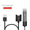 Miniatyrbillede 2 af 4: Usb-interface opladningskabel til Vuse Alto magnetisk opladerledning universelt design 45cm (sort Usb-a