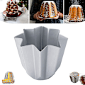 Miniatyrbillede 1 af 5: Pandoro-form, ottekantet bageform, pandoro-kageform, slip-let mousse-ostekakeform, anode dyb