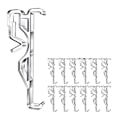 Miniatyrbillede 1 af 5: Va Clips, Klarsynlige Va Clips Til Persienner, Ow Blind Clips Til Blind Va (12 Stk)