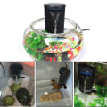 Miniatyrbillede 2 af 5: Akvarie Skildpadde Filter Til Reptiler Tank Lavt Niveau Vandfald Filter