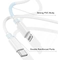 Pikkukuva 4 / 5: Usb C - Lightning-kaapeli 2 m, 2 kpl:n iPhone-laturikaapeli 2 m Apple Usb C -laturille Z