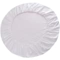 Round Fitted Cotton Sheet, Round Fitted Sheet - White