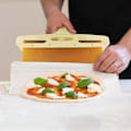 Miniatyrbilde 5 av 5: Pizzaspade, pizzaspaden som overfører pizza perfekt, pizzaspade med håndtak