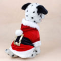 Miniatyrbild 3 av 5: Jultomten Hunddräkt Bomullsdjurskläder Vinterhuvkappa Kläder för hunddjursdjur Chihuahua Yorkshire Poodle Xs