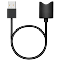 Miniatyrbillede 1 af 4: Usb-interface opladningskabel til Vuse Alto magnetisk opladerledning universelt design 45cm (sort Usb-a