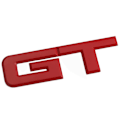 Pikkukuva 3 / 4: 2 kpl 3d Gt -logoauton tarra muotiauton sisustustarra Focus 1 2 3 7 Mondeo - Punainen ja