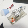 Miniatyrbild 2 av 5: Sterlingmotor Extern förbränningsmotor Generator Ångmotor Fysikvetenskap Experiment Modell Födelsedagspresent Sterling engine-02