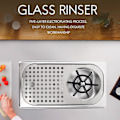 Miniatyrbillede 2 af 5: Srbtv-glas Rinser Diameter 201 Rustfrit Stål Rinser Til Øl Mælkete Kop Vasker Glas Rinser Til Hote