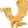 Miniatyrbilde 3 av 5: Ghidorah Gull av 3-hodet Dragen Ghidorah PVC Gulldraken Actionfigur Samling Leke
