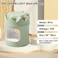 Miniatyrbillede 2 af 4: Genopladelig manicure lysmaskine gør ikke sort hånd fototerapi lampe lille negle UV bage lampe
