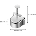 Miniatyrbilde 2 av 5: 1 stk. Liten bærbar sandwich-kutter, multiformet sandwich-kutting og -forsegling (bjørn)