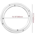 Miniatyrbillede 2 af 5: Aluminiumlegering Lazy Susan drejeskive, Heavy Duty Lazy Susan drejeskive, roterende leje Lazy Susan, glat rundt spisebord (18 tommer)