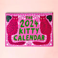 Miniatyrbild 1 av 5: 2024 Kalender, 2024 Kitty Kalender, Katt Väggkalender 2024, 12 Månaders Katt Kalender Gåvor För Kattälskare 2Pcs