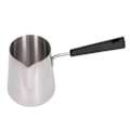 Miniatyrbillede 1 af 5: Tyrkisk kaffekande 600 ml rustfrit stål blank overflade høj temperaturbestandig let at rengøre smørvarmer