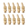 Miniatyrbilde 1 av 5: 10 stk 1/8 tommers Dn6 messing sprutende fontenedyser universell vanngardin dyse Landscsu Guo Mei