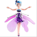 Miniatyrbild 3 av 3: Flygande älva, flygande prinsessdocka, magisk flygande älva leksak, infraröd induktionskontroll leksak, Halloween jul flickor och pojkar leksaker presenter Purple
