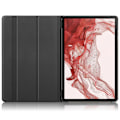 Miniatyrbillede 2 af 5: Roterende Stativ Cover til Samsung Galaxy Tab S9 SM-X710,SM-X716B,SM-X718U PU Læder Tablet Case