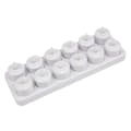 Rechargeable LED Electric Candles, Flameless Flickering Tea Lights