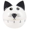 Katt Kökstimer 60 Minuter Mekanisk 3D Visuell Timer Djur Alarm Klocktimer Kökstimer för Klassrum Matlagning Mekanisk Äggklocka