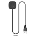 Miniatyrbillede 2 af 5: Oplader Kompatibel Med Fitbit Sense & Fitbit Versa 3 Smartwatch - Usb-opladerkabel 100cm - Smartwatch-tilbehør