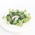 Miniatyrbillede 3 af 4: 4 stk. Lyseringe til søjler Eucalyptus Krans Lyseringe Bryllupsfest Lyseringe