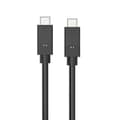 USB-C till USB-C 3.1 kabel 5A/100W/10GB Gen 2 1.5m Svart