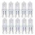 10-pack Halogen G9 230V 20W, Ersättningslampa, Varmvit 2700K-FA-