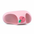Miniatyrbillede 3 af 5: Pige Drenge Sommer Strand Tøfler Børn Slide Sandaler Småbørn Frugt Tøffel Børn Anti-Slip Badeværelse Brusebad Pool Sko160 (indre længde 15.5CM)