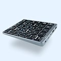 Miniatyrbilde 5 av 5: N970 Trådløs Bluetooth Numerisk Tastatur Med Usb Hub Dual Modes Flere Funksjonstaster Mini Numpad For Ac