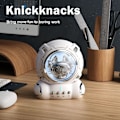 Miniatyrbild 2 av 5: Astronaut Luminous Bluetooth-högtalare, 360omnidirectional Stereoeffekt, Sju nattljusseffekter för sovrum, flickor Pink