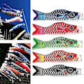 Miniatyrbillede 2 af 5: 5 stk. Koi 50cm fisk vindpose - realistisk fiskvindpose