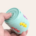 Pikkukuva 1 / 2: Pyörivä taikapapu kuutio lelut puristele lelut sormenpää fidget taika kuutio Green 1 Pc
