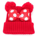 Barn Flickor Minnie Mickey Mouse Mössa Vinter Varma Slouch Stickad Mössa 1-9år