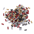 Miniatyrbillede 2 af 5: 100 stk./æske Universal Flints Stones Farve Lighter Flint Stone Clippers Benzin Multicolor