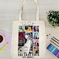Miniatyrbilde 5 av 5: Taylor Swift The Eras Tour Canvas Handlepose  Skulderveske Handlepose Gaver Til Ts-Fans Musikkelskende