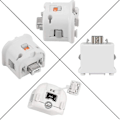 Miniatyrbilde 5 av 5: 2 stk Motion Plus Adapter Sensor for Wii Fjernkontroll, Motion Plus Adapter Akselerator Erstatning for Wii Motion Plus Adapter