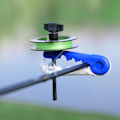 Miniatyrbild 4 av 5: Justerbar fiskespolspole, mångsidig justerbar fiskespolspole - effektiv bärbar fiskespolspole, lätt fiskespolspole