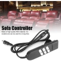 Miniatyrbillede 2 af 5: 6 knaps fjernbetjening håndsæt sofa controller løft stol håndkontrol switch til husholdningsapparater justerbar seng løft stole power reclinere