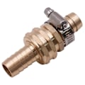 Miniatyrbillede 1 af 3: 5/8' Have Slange Samling Reparationssæt Aluminium Legering Rør Fitting Adapter Med Klemme