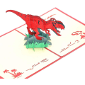 Miniatyrbillede 2 af 4: Dinosaur 3d Popup lykønskningskort Blankt kort, der passer til de fleste lejligheder