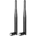Miniatyrbillede 1 af 5: Dual Band Wifi Antenne 24ghz 5ghz 58ghz 3dbi Rp-sma Han Antenne Udskiftning (2-pak) Kompatibel Med Wifi Router Hotspot Netværkskort Usb Adap