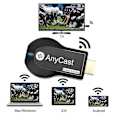 Miniatyrbilde 4 av 4: Trådløs HDMI-skjermmottaker, Miracast Airplay Dongle-adapter Skjermspeiling fra telefon/nettbrett til TV/projektor