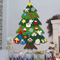 Miniatyrbild 4 av 5: Filt julgran - gör-det-själv set för barn, julgransdekoration