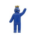 Miniatyrbillede 2 af 5: 6 stk./sæt Rainbow Friends tema actionfigurer horror modellegetøj til børns fødselsdagsfest kagepynt Halloween juledekoration gave