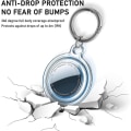 Miniatyrbilde 4 av 5: Bimirth Vanntett Airtag-holder, 4-pak Apple Airtag-nøkkelring, Airtag-etui (4 farger)