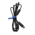 Miniatyrbillede 1 af 5: Usb-kabel udskiftning til Razer Wildcat / Razer Raiju Ps4 Game Controller