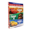 Bilar 1-3 Samlarutgåva 3DVD med engelskt ljud och undertexter