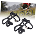 Miniatyrbillede 4 af 5: 1 par børnecykler, cykelpedaler med tåclips, mountainbikes, mountainbikes, nylon cykelpedaler med cykeltilbehør, nylon bi