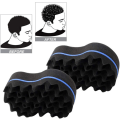 Miniatyrbilde 4 av 5: 2 stk hårsponge, hårvridningssvampbørste Dread-låsende bølgetvistsvamp Afro Barber Curl-svamp for kvinner og menn 2 stk