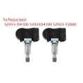 Pikkukuva 3 / 5: 2kpl 52933-d4100 433mhz Tpms-anturi Rengaspaineanturi 2019 52933d4100 52933-f2000 As Shown